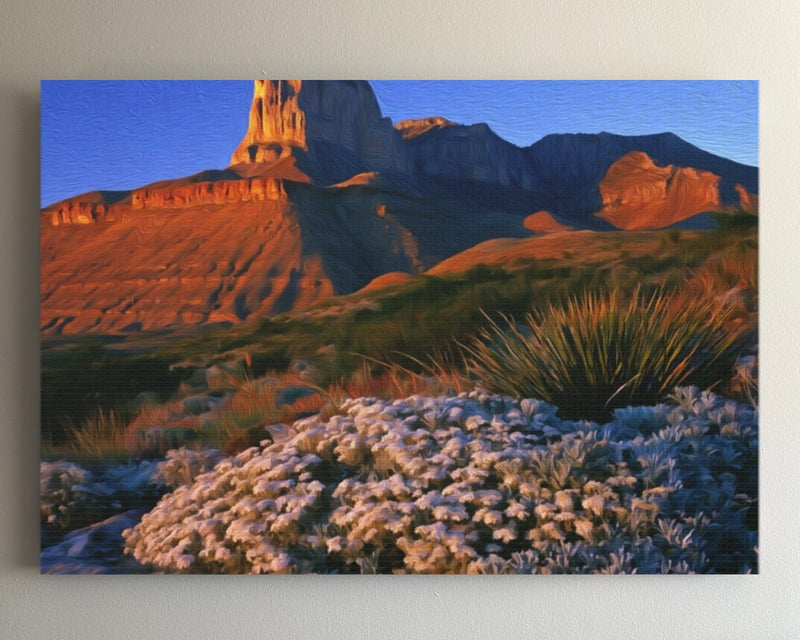 Guadalupe Peak Desert Bloom — Guadalupe Mountains, Texas