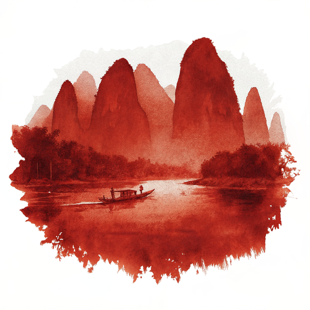 Guilin watercolor