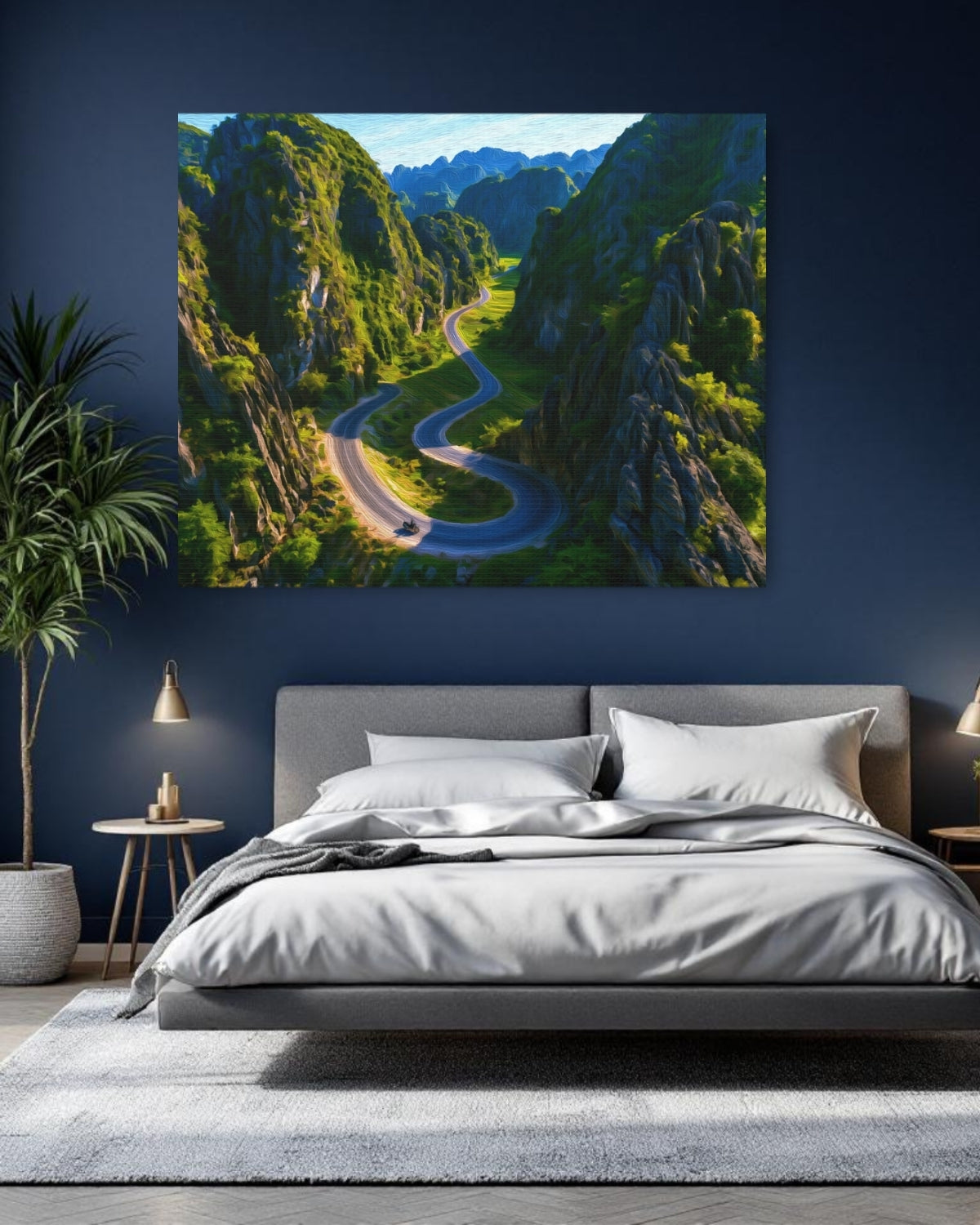 Ha Giang Loop Karst Valley Road — Ha Giang Loop, Vietnam, study 1
