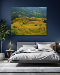 Golden Rice Terrace Fields — study 1 thumbnail
