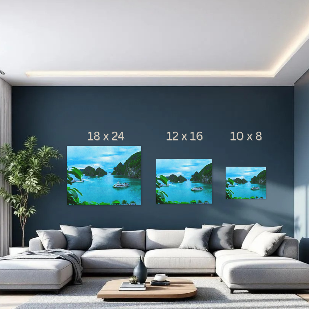 Ha Long Bay, Vietnam | Original Series Gallery Canvas detail