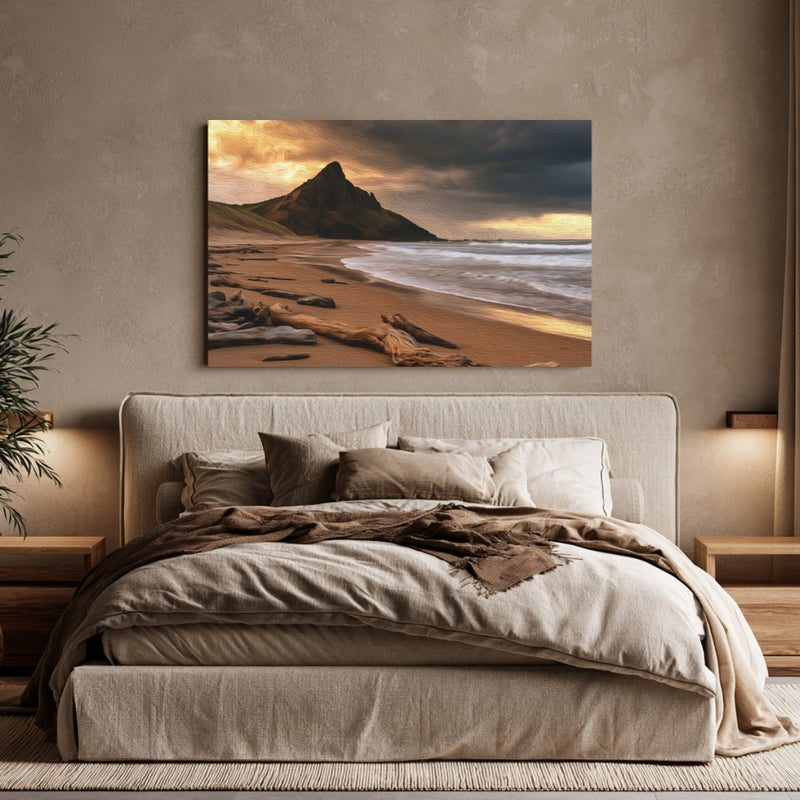 Agate Beach Stormy Headland — Haida Gwaii, British Columbia, view 6