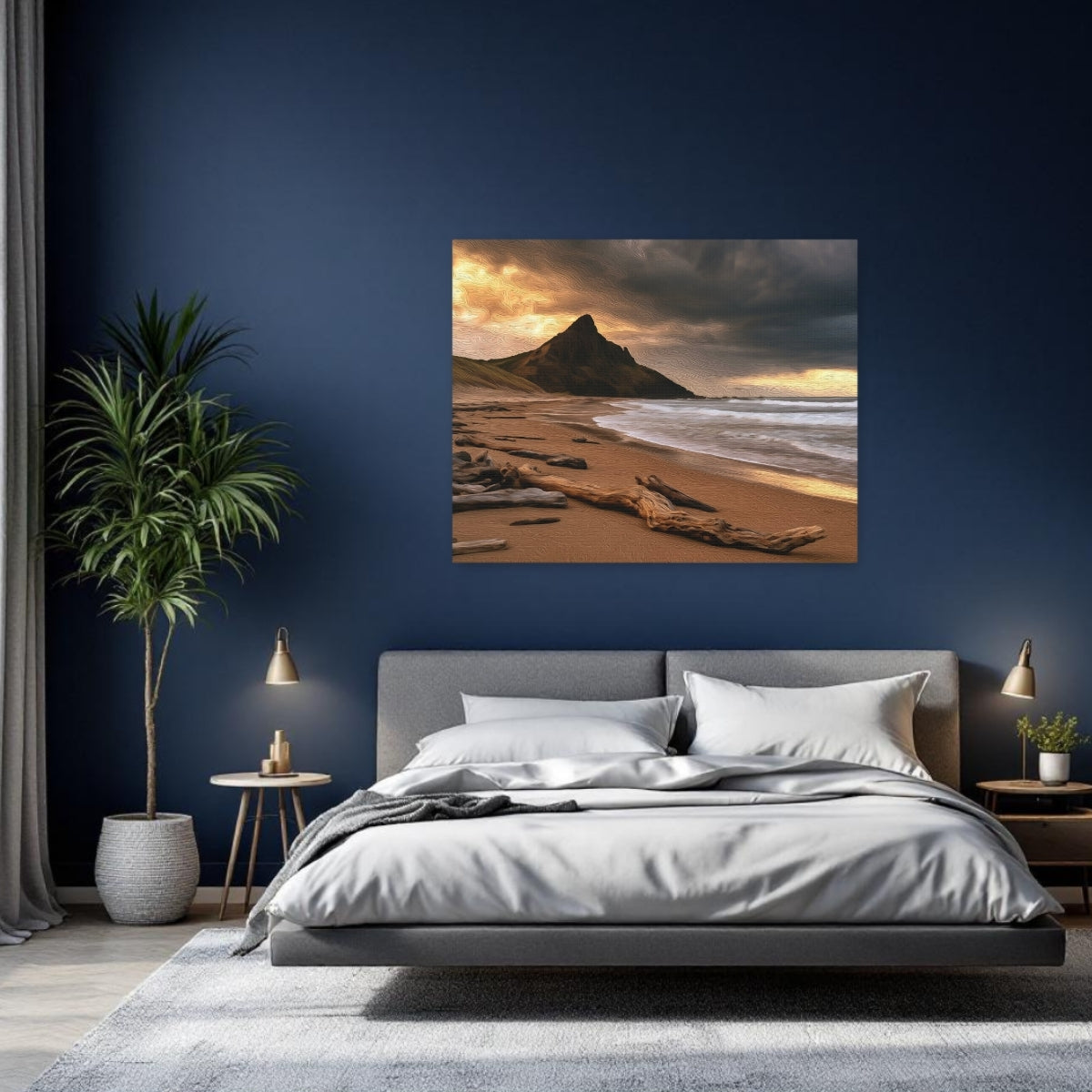 Agate Beach Stormy Headland — Haida Gwaii, British Columbia, study 2
