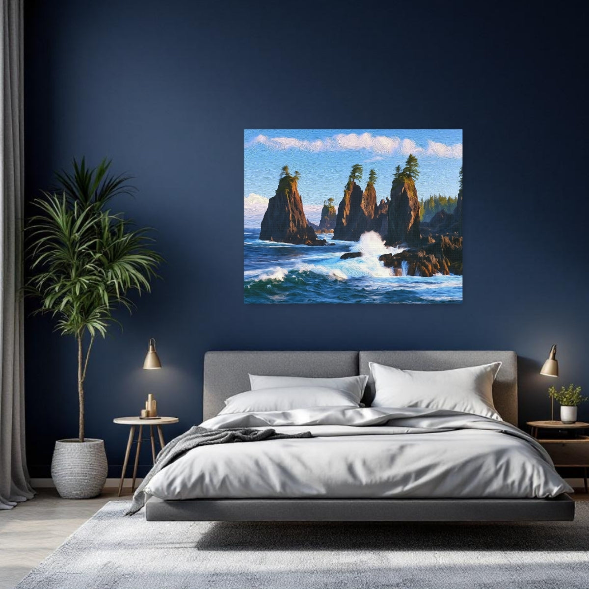 Haida Gwaii Sea Stacks — Haida Gwaii, British Columbia, study 2
