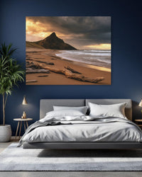 Agate Beach Stormy Headland — study 1 thumbnail