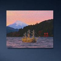 Lake Ashi at Sunset — close-up thumbnail
