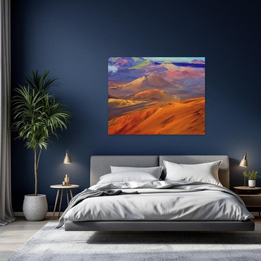 Haleakala, Maui | Haleakala Volcanic Crater Summit | Original Series Gallery Canvas detail