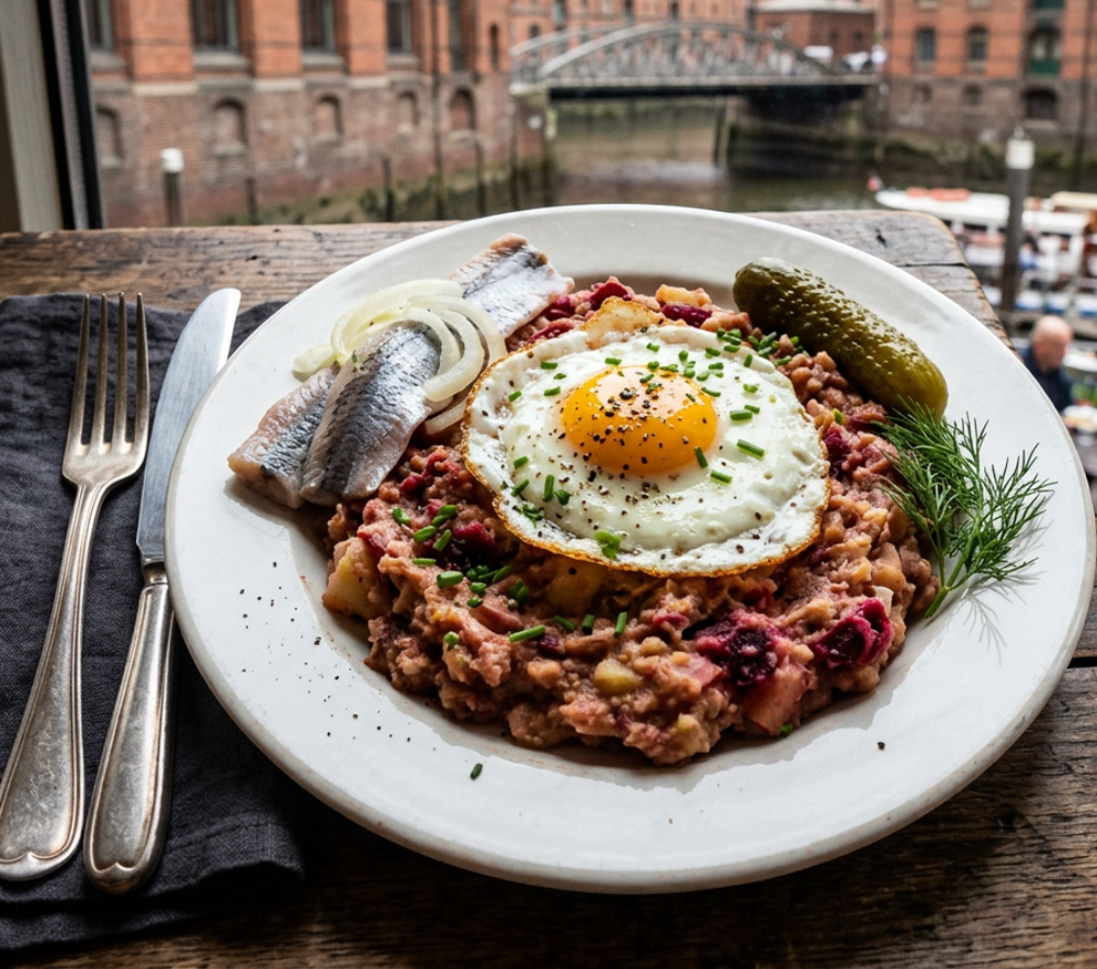Local cuisine study in Hamburg, Germany