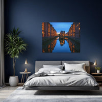 Speicherstadt Canal at Dusk — study 2 thumbnail