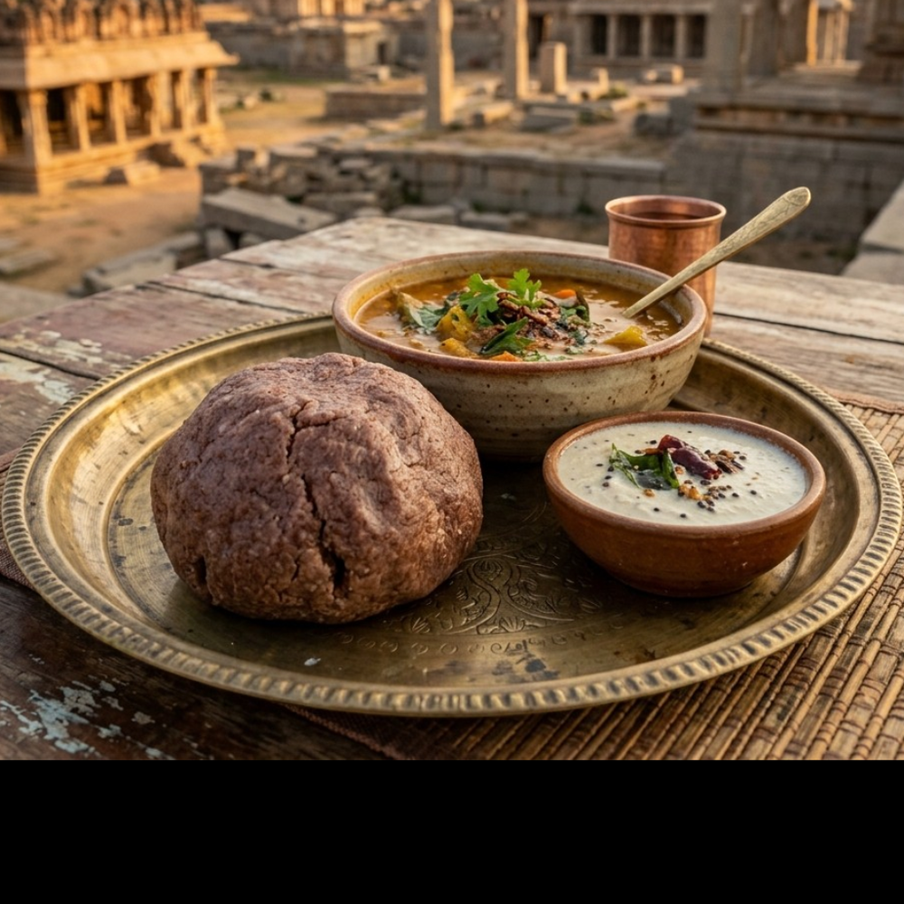 Local cuisine study in Hampi, India