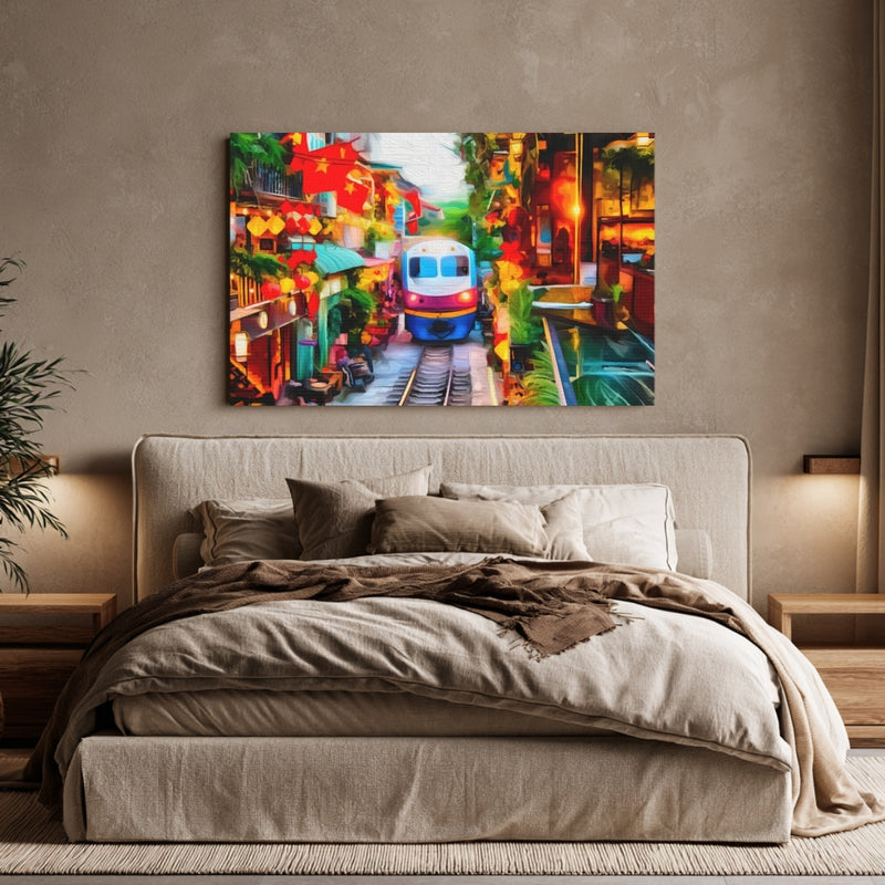 Hanoi Train Street — Hanoi, Vietnam, view 6