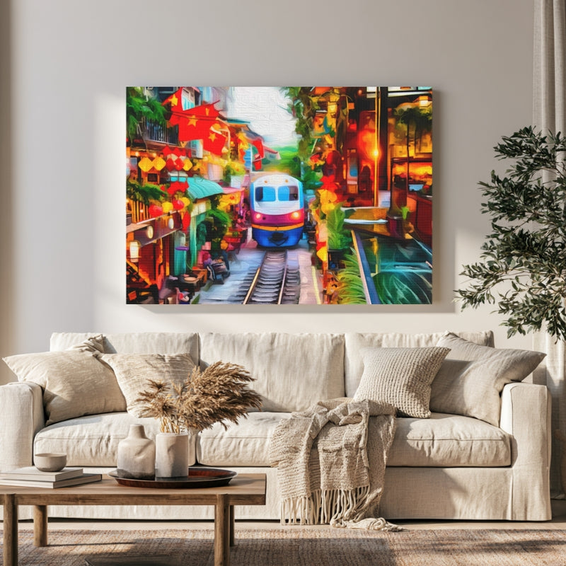 Hanoi Train Street — Hanoi, Vietnam, view 1