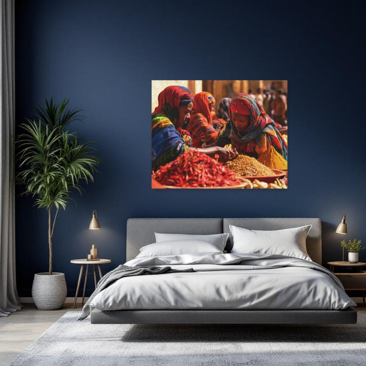 Harar Spice Market Women — Harar, Ethiopia, study 2