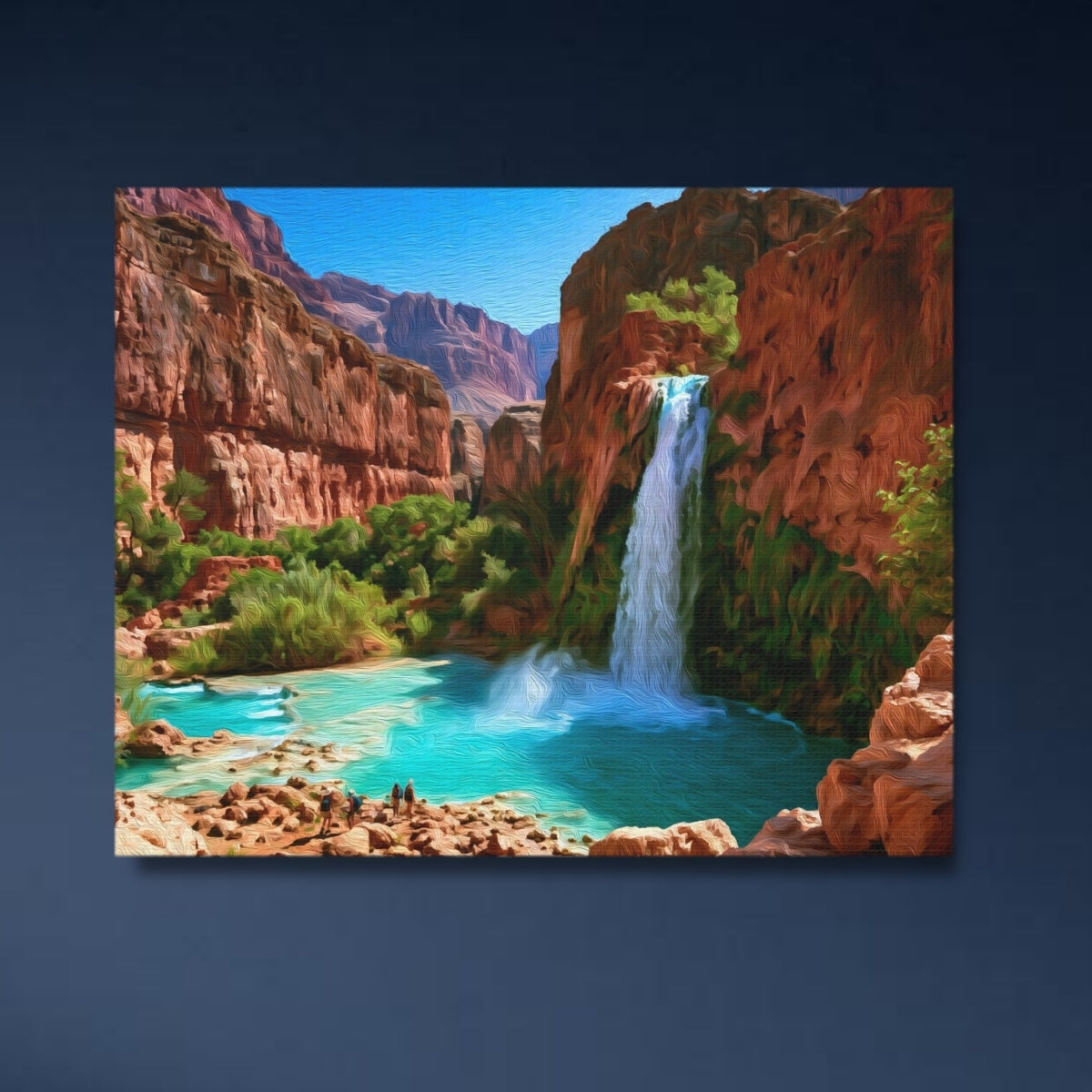 Havasu Falls, Arizona Study No. 4