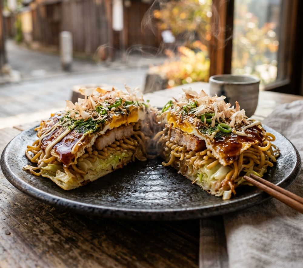 Local cuisine study in Hiroshima, Japan
