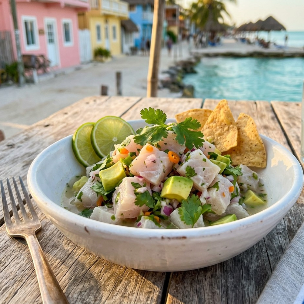 Local cuisine study in Holbox Island, Mexico