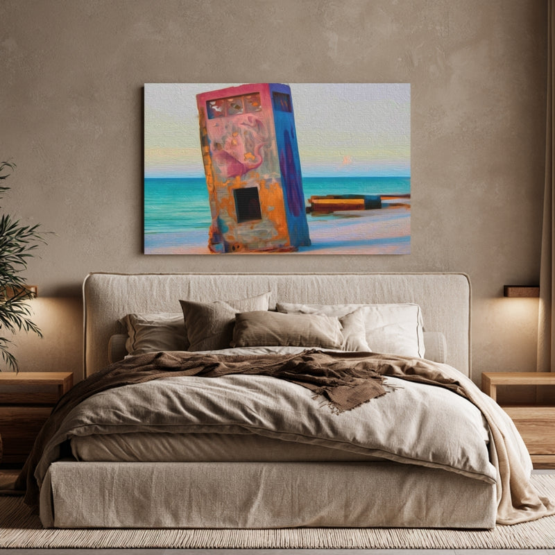Graffiti Beach Relic Punta Mosquito — Holbox Island, Mexico, view 6
