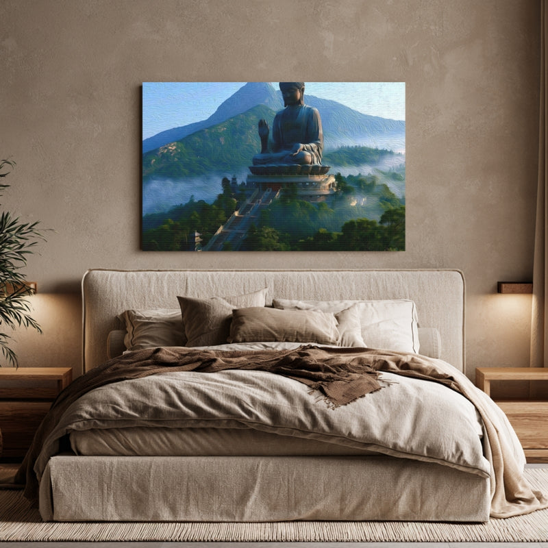 Hong Kong, China | Tian Tan Buddha Lantau | Original Series Gallery Canvas