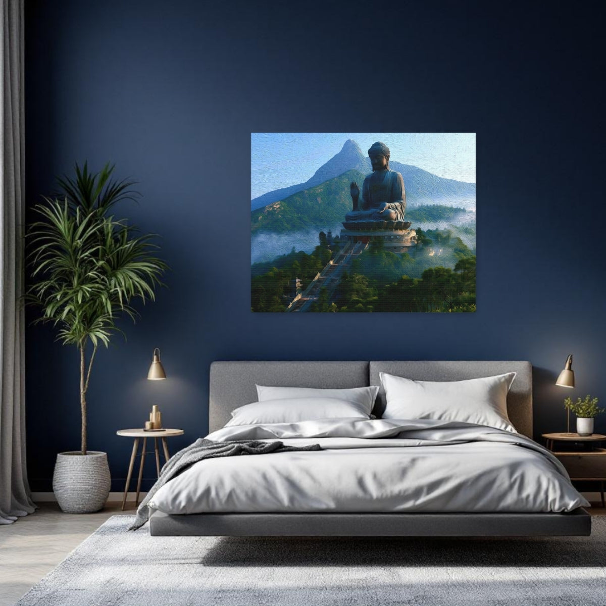 Hong Kong, China | Tian Tan Buddha Lantau Island | Original Series Gallery Canvas detail