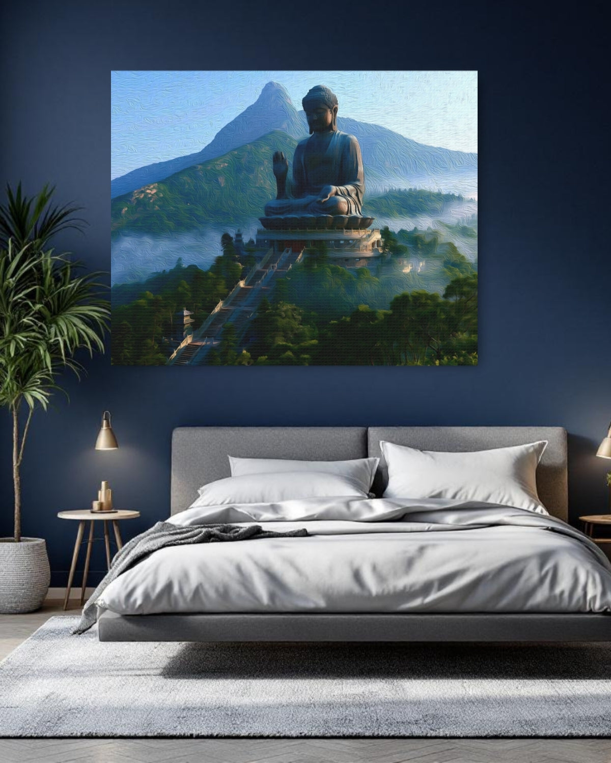 Hong Kong, China | Tian Tan Buddha Lantau Island | Original Series Gallery Canvas detail