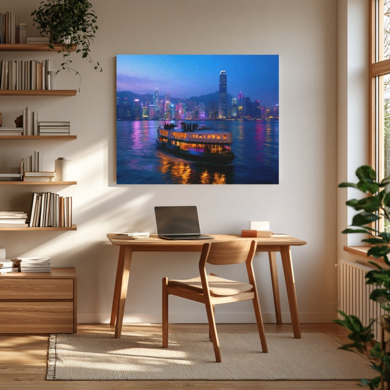 Star Ferry On Victoria Harbour — Hong Kong, China, view 4