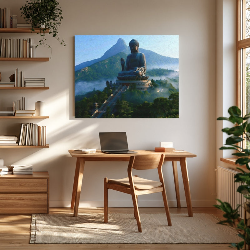 Hong Kong, China | Tian Tan Buddha Lantau | Original Series Gallery Canvas