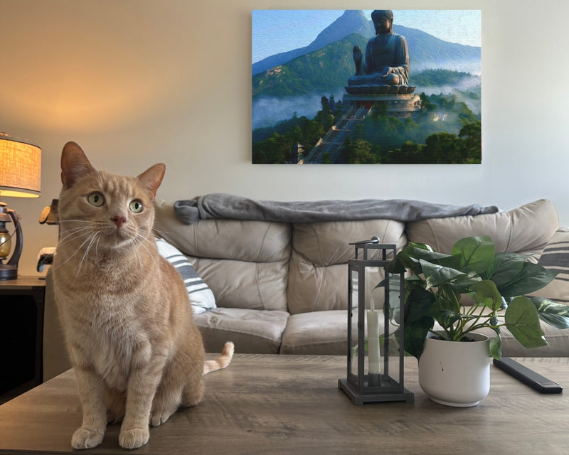 Hong Kong, China | Tian Tan Buddha Lantau | Original Series Gallery Canvas