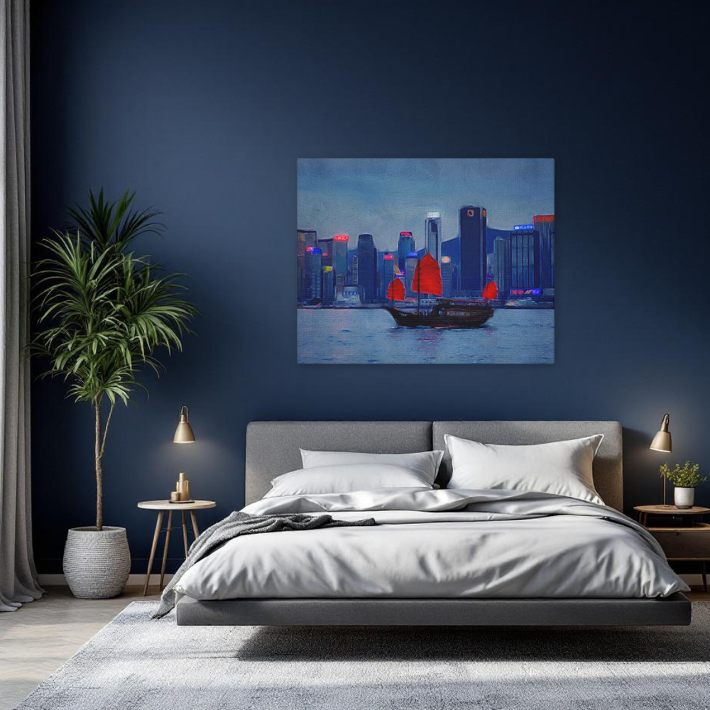 Hong Kong, China | Original Series Gallery Canvas detail