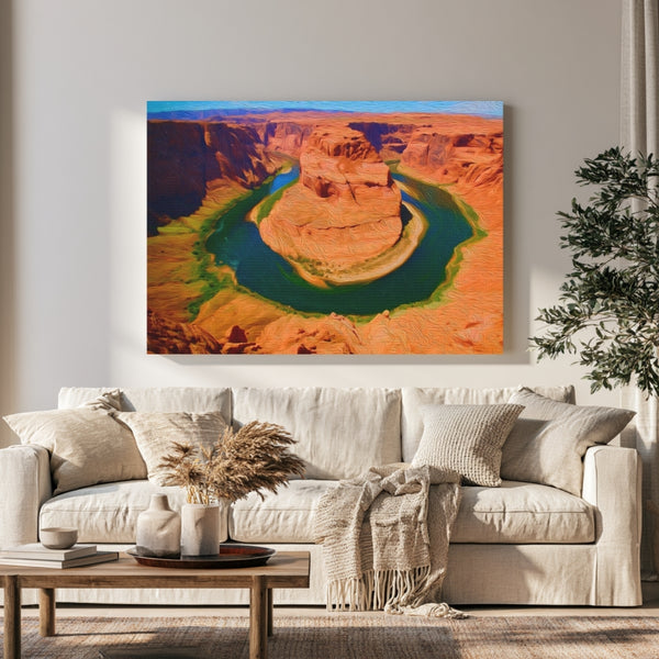 Horseshoe Bend, Arizona | Colorado River Horseshoe Bend | Original Series Gallery Canvas