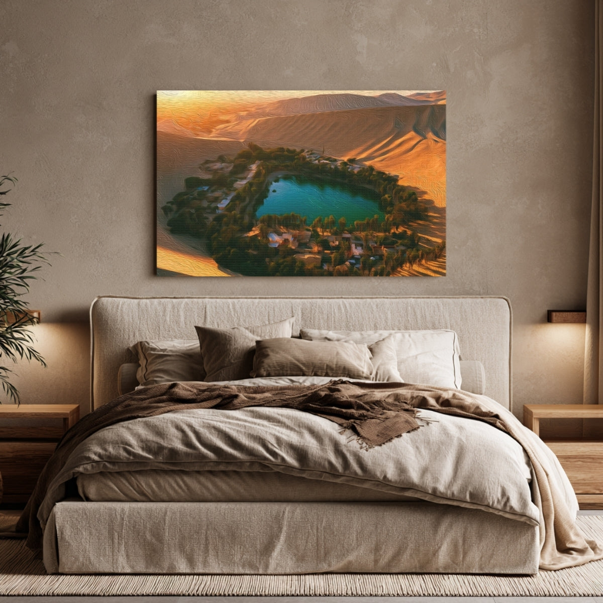 Huacachina Oasis Desert Lake — Huacachina, Peru, view 4