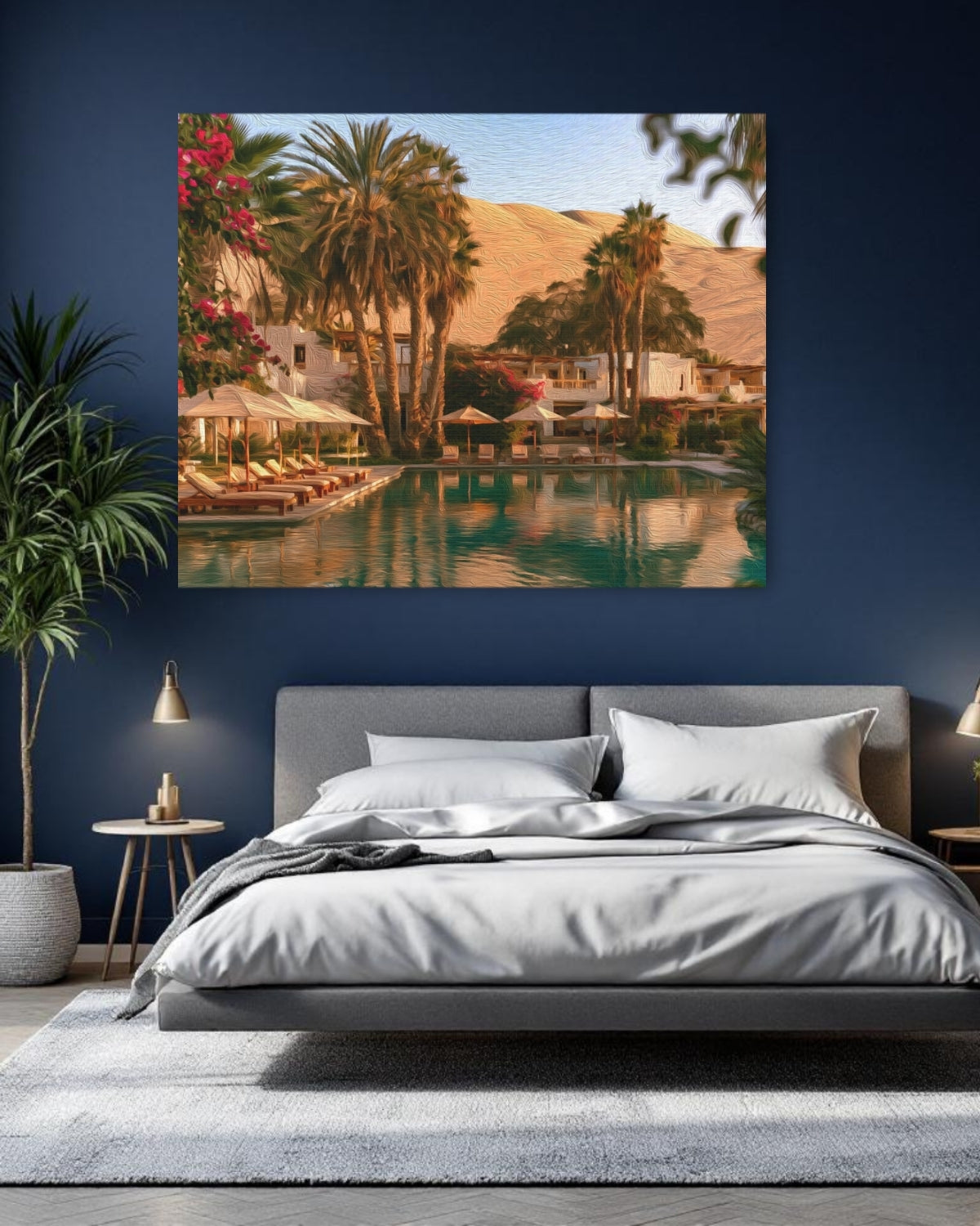 Huacachina Oasis Resort Pool — Huacachina, Peru, study 1