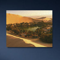 Huacachina Oasis Desert Lake Sunset — study 4 thumbnail