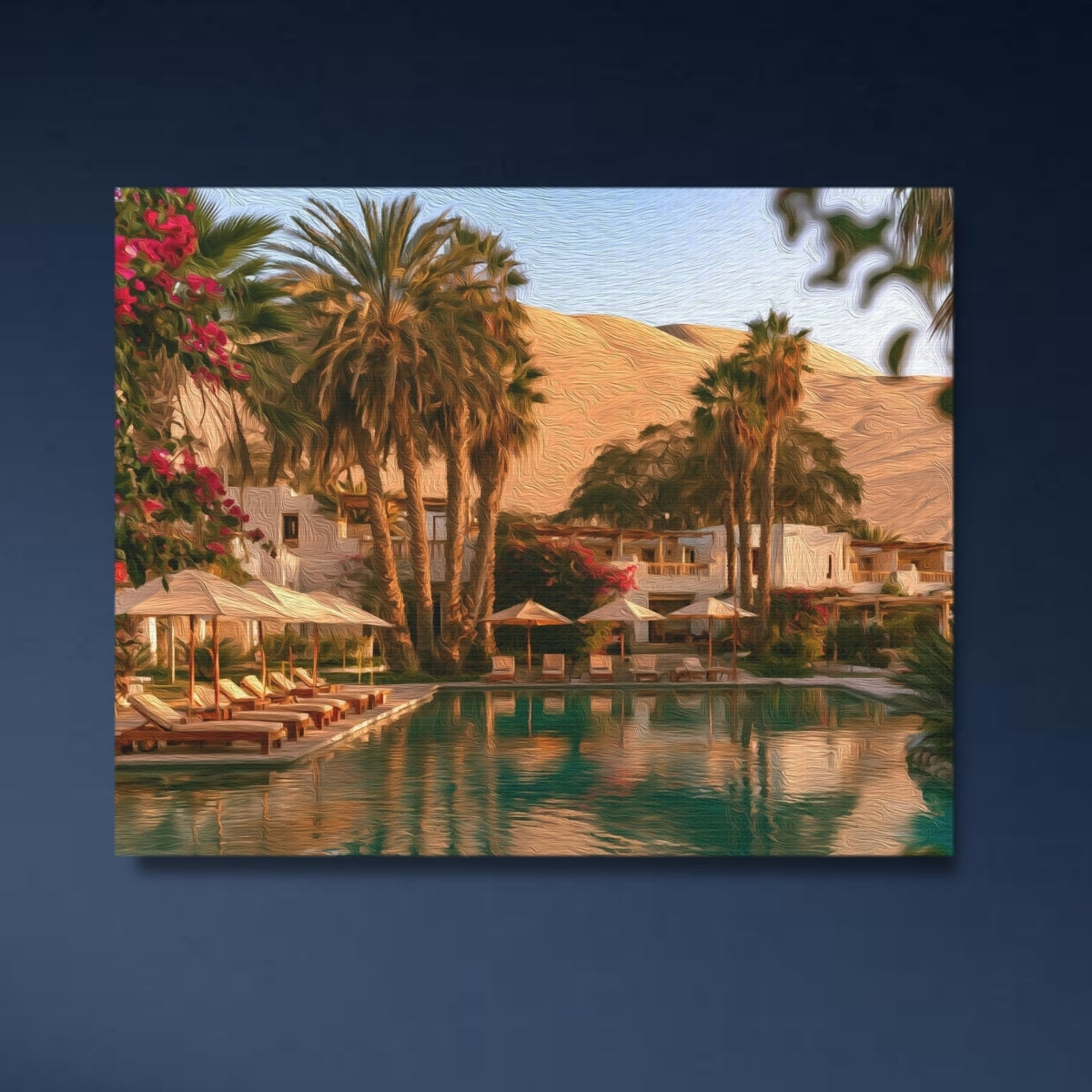 Huacachina Oasis Resort Pool — Huacachina, Peru, study 4