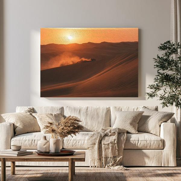 Huacachina Sand Dunes Sunset