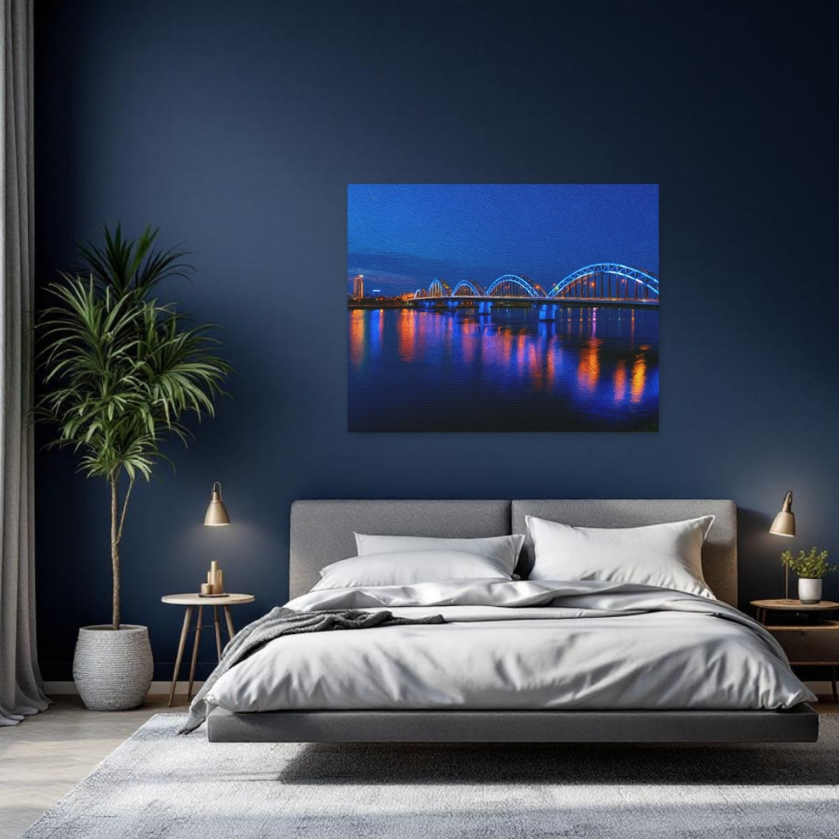 Truong Tien Bridge Night — Hue, Vietnam, study 2