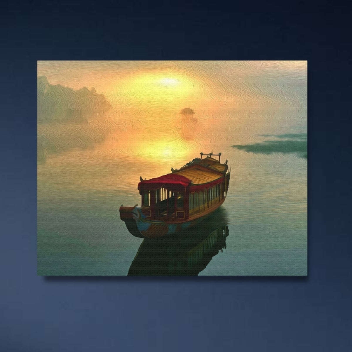 Perfume River Dragon Boat — Hue, Vietnam, study 4