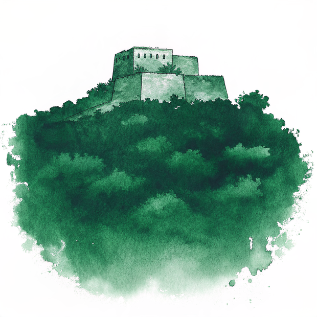 Ilha de Moçambique watercolor