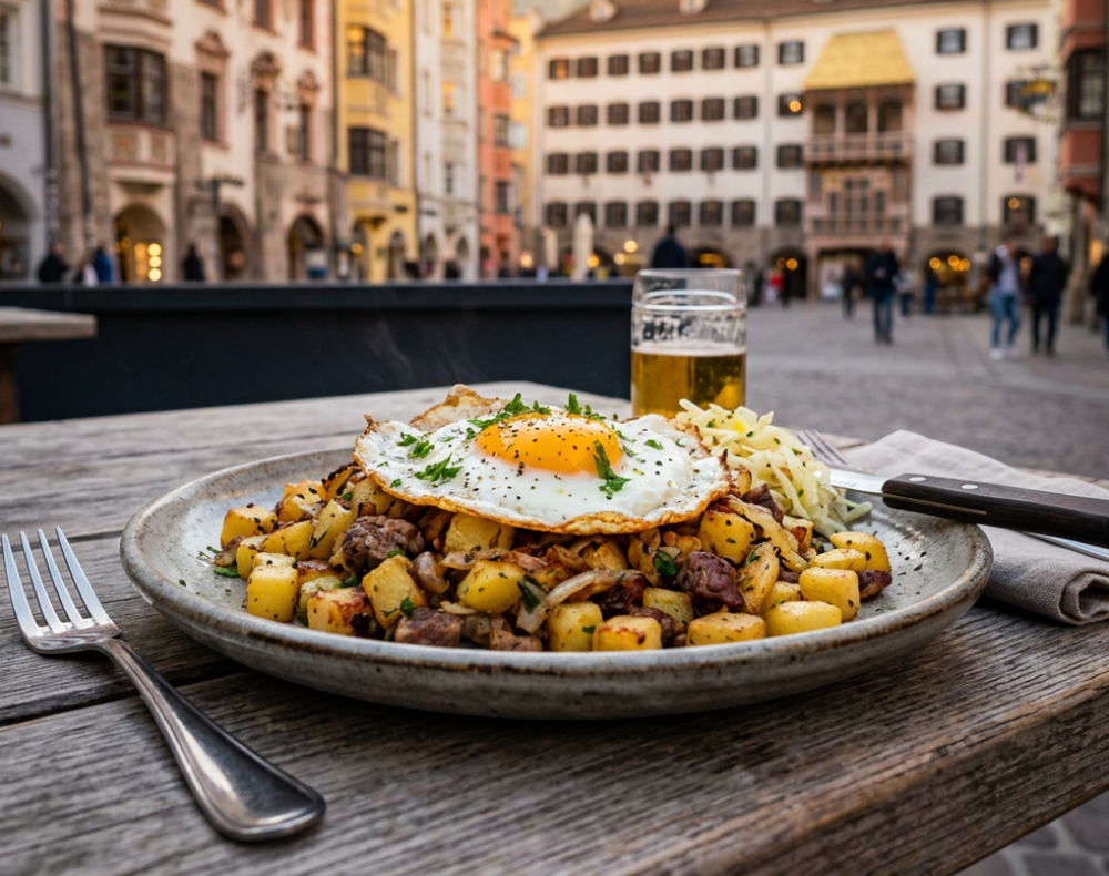 Local cuisine study in Innsbruck, Austria