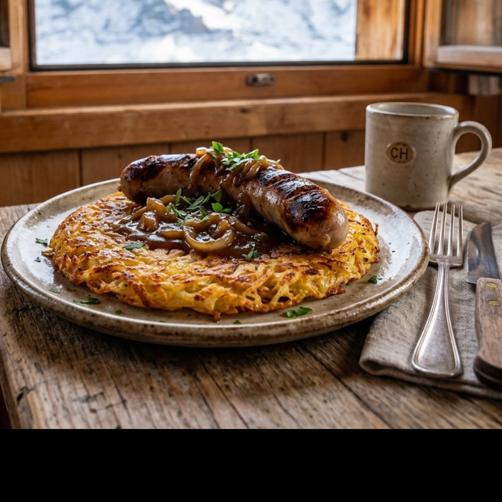 Local cuisine study in Interlaken, Switzerland