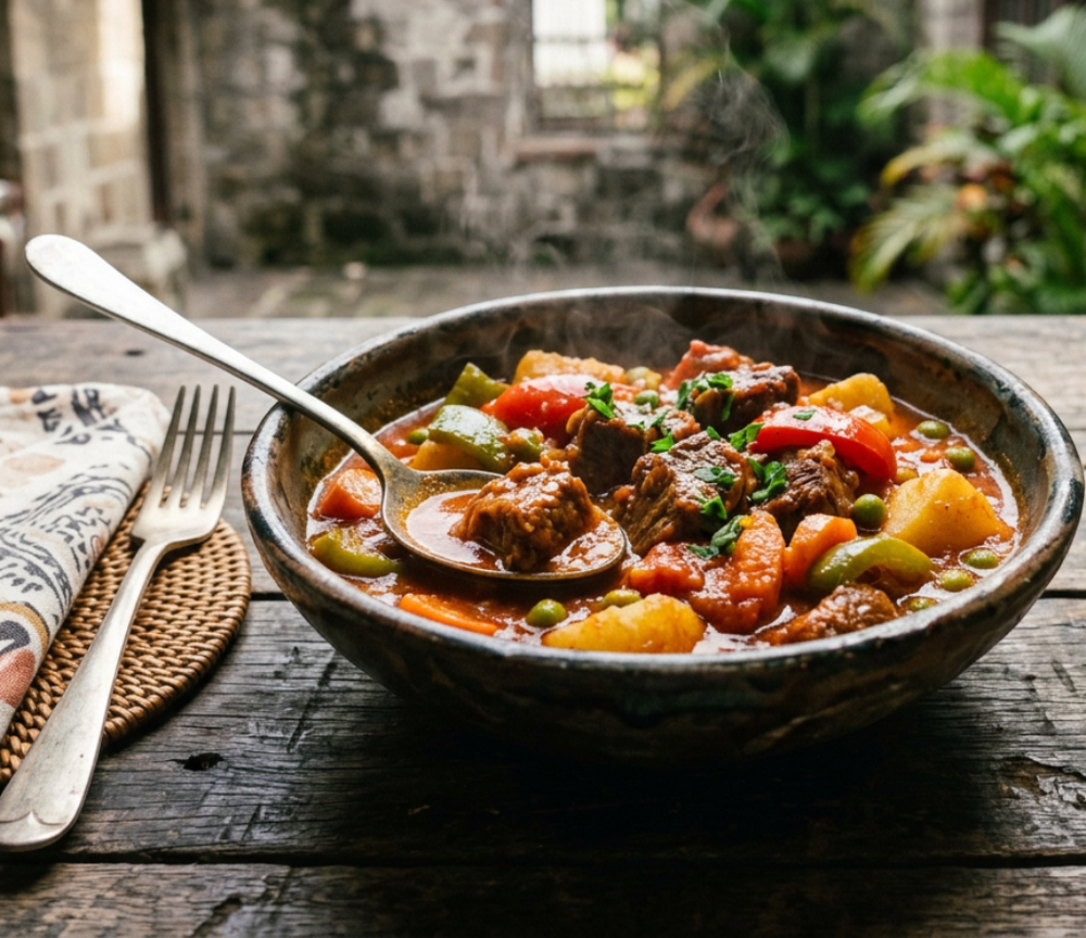 Local cuisine study in Intramuros, Manila