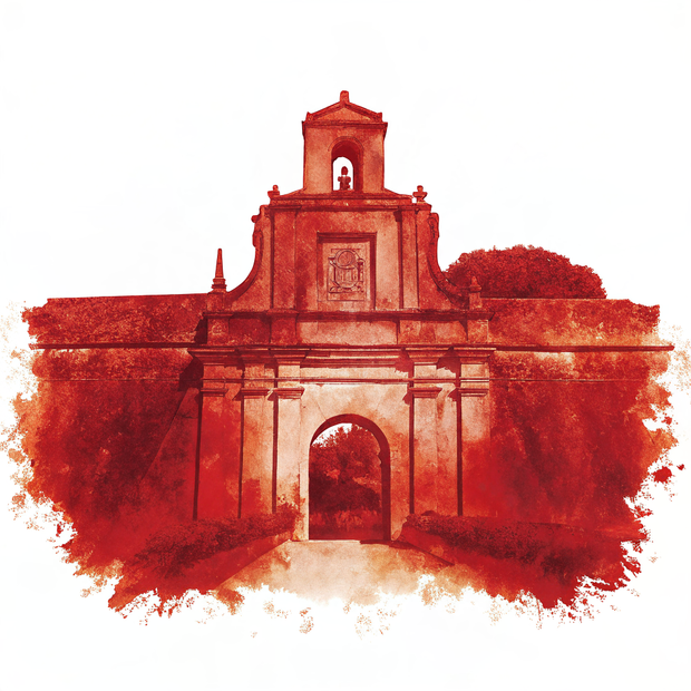 Intramuros watercolor
