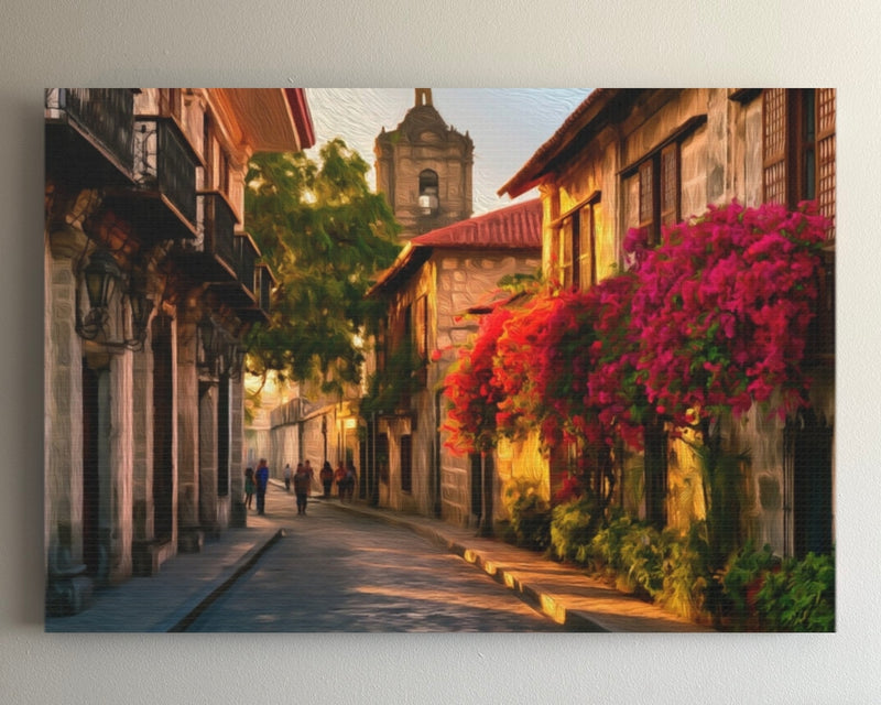 Historic Walled City Streets — Intramuros, Manila