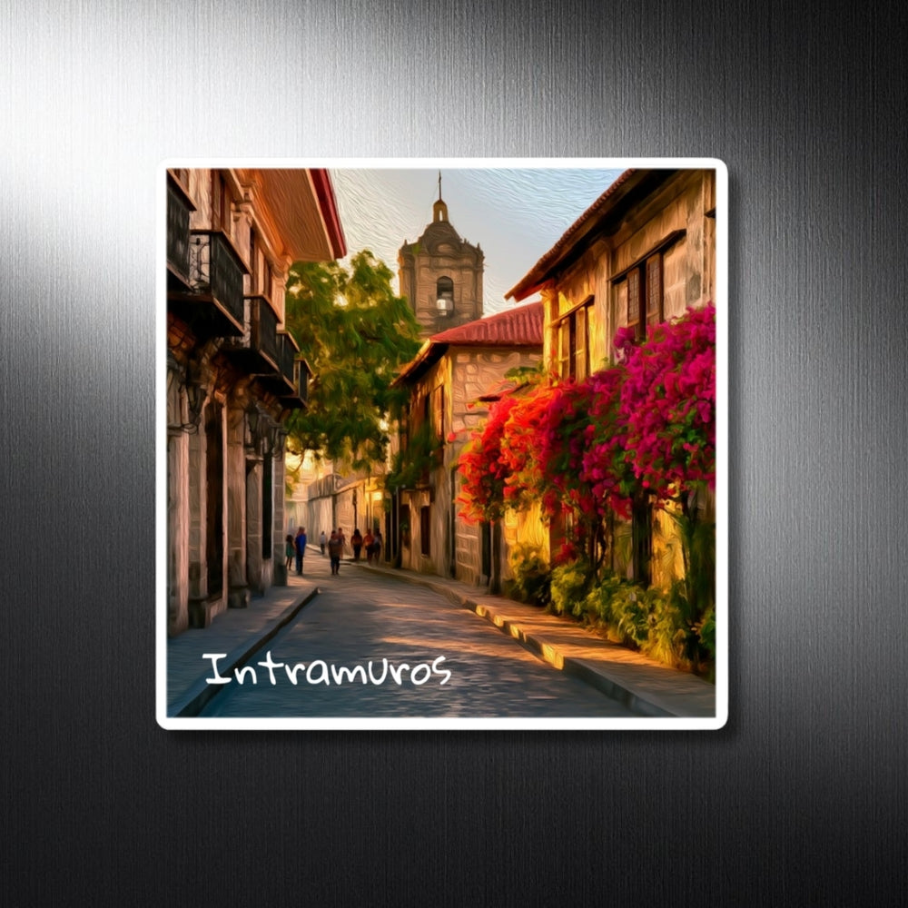 Intramuros, Manila | Historic Walled City Streets | Original Series Decorative Magnet