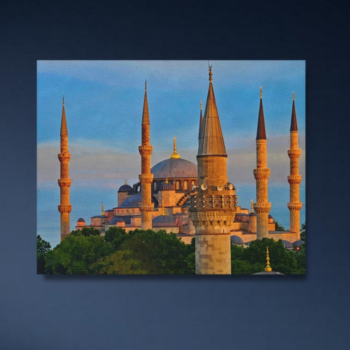 Istanbul, Turkey Canvas | Sultan Ahmed Blue Mosque | Original Series Gallery Canvas