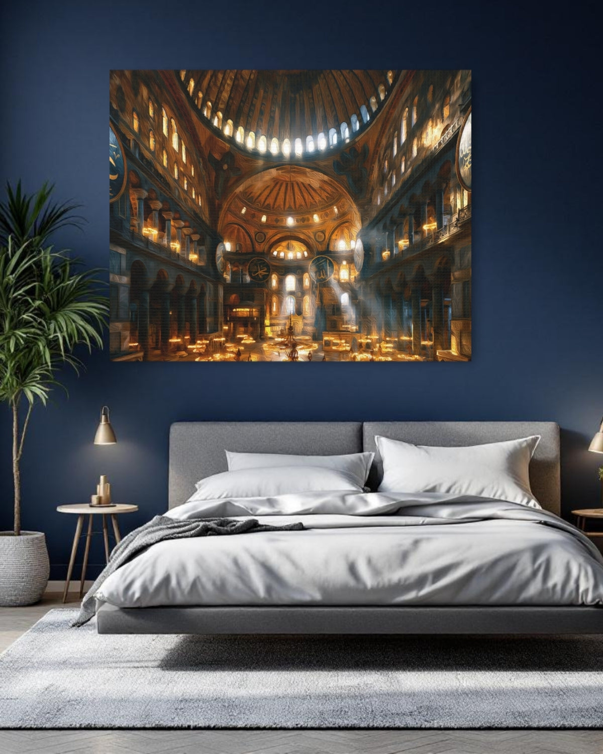 Istanbul, Turkey | Hagia Sophia Interior Istanbul | Original Series Gallery Canvas detail