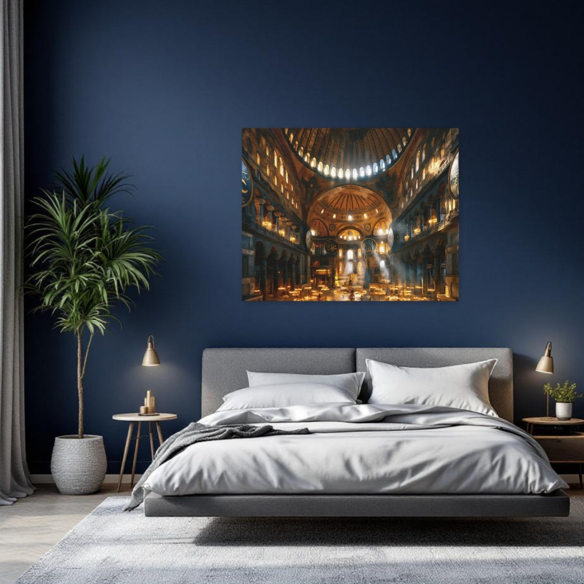Istanbul, Turkey | Hagia Sophia Interior Istanbul | Original Series Gallery Canvas detail