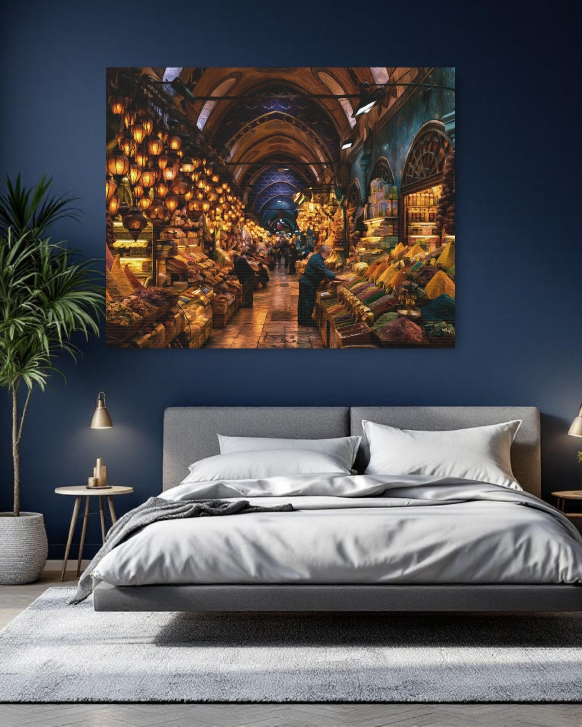Egyptian Bazaar Spice Market — Istanbul, Turkey, study 1