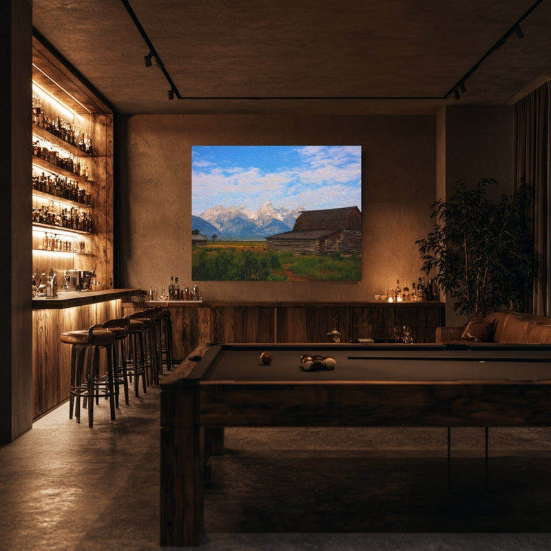 Mormon Row Moulton Barn — Jackson Hole, Wyoming, view 7