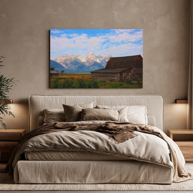 Mormon Row Moulton Barn — Jackson Hole, Wyoming, view 6