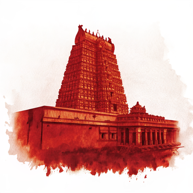 Jaffna watercolor